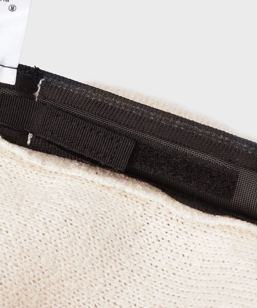 OPAQUE.CLIP(オペークドットクリップ)の「刺繍入りパイル調バケットハット(ハット・レディース・アイボリー/ブラック・00)」の7枚目の写真