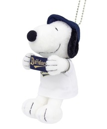 BAYBLO（ベイブロ）の「(YT)【PEANUTS SNOOPY】プロ野球 12球団 スヌーピー ぬいぐるみ キーホルダー グッズ セ・リーグ パ・リーグ（キーホルダー）」