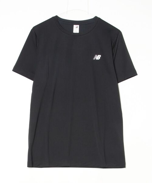 NEW BALANCE(ニューバランス)の「ニューバランス New Balance スポーツリニアTシャツ(Tシャツ/カットソー・メンズ・ホワイト/ブラック・S/M/L/LL/3L)」の4枚目の写真