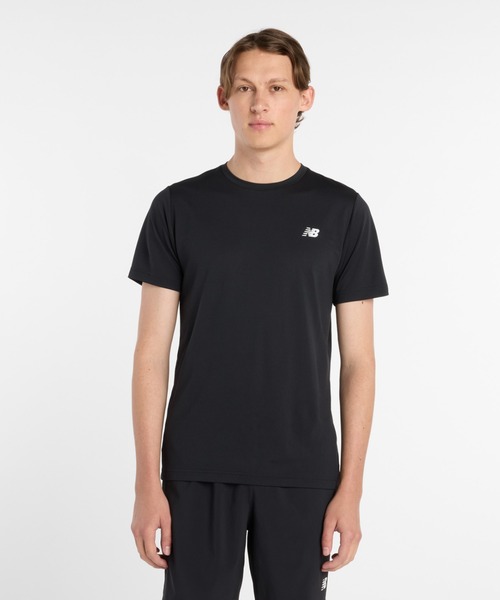 NEW BALANCE(ニューバランス)の「ニューバランス New Balance スポーツリニアTシャツ(Tシャツ/カットソー・メンズ・ホワイト/ブラック・S/M/L/LL/3L)」の13枚目の写真