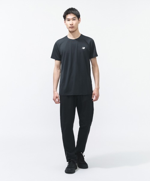 NEW BALANCE(ニューバランス)の「ニューバランス New Balance スポーツリニアTシャツ(Tシャツ/カットソー・メンズ・ホワイト/ブラック・S/M/L/LL/3L)」の11枚目の写真
