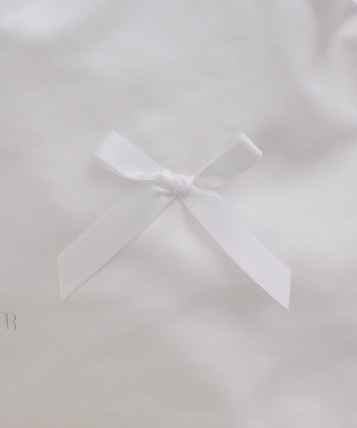 Maison de FLEUR(メゾンドフルール)の「リボンナップサック(バックパック/リュック・レディース・ホワイト/ブラック・FREE)」の22枚目の写真