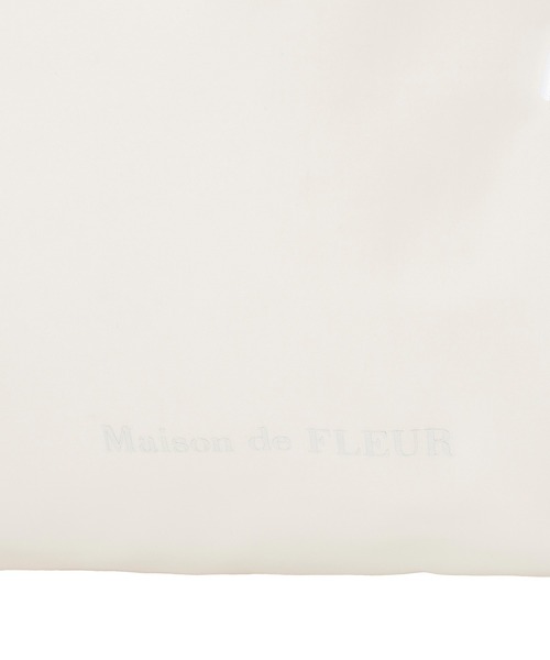 Maison de FLEUR(メゾンドフルール)の「リボンナップサック(バックパック/リュック・レディース・ホワイト/ブラック・FREE)」の17枚目の写真