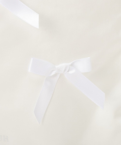 Maison de FLEUR(メゾンドフルール)の「リボンナップサック(バックパック/リュック・レディース・ホワイト/ブラック・FREE)」の18枚目の写真