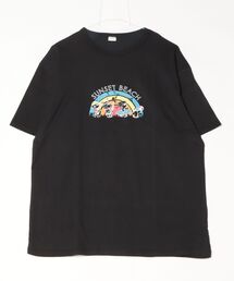jeans-b 2nd（ジーンズベーセカンド）の「Jeans-b 2nd/ジーンズベーセカンド SUNSET BEACH Tシャツ フリーサイズ（Tシャツ/カットソー）」