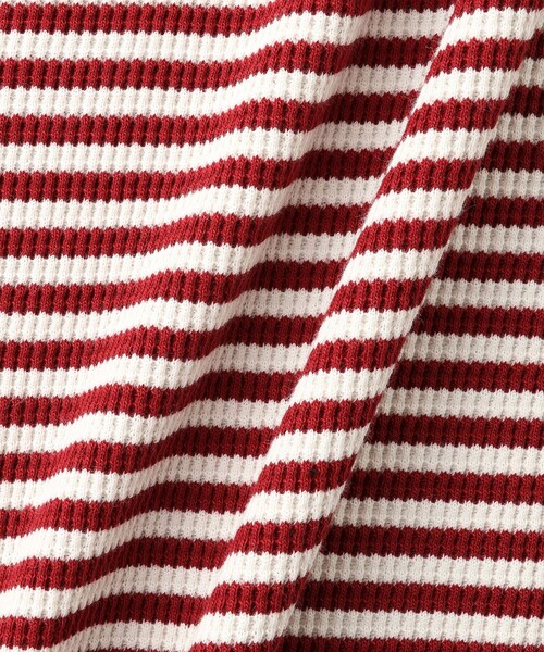 Saturdays NYC（サタデーズ ニューヨークシティ ）の「Robert P. Miller x Saturdays NYC CVC BD LS（Tシャツ/カットソー・メンズ・ワイン/チャコールグレー/ホワイト・L/XL/M）」の15枚目の写真