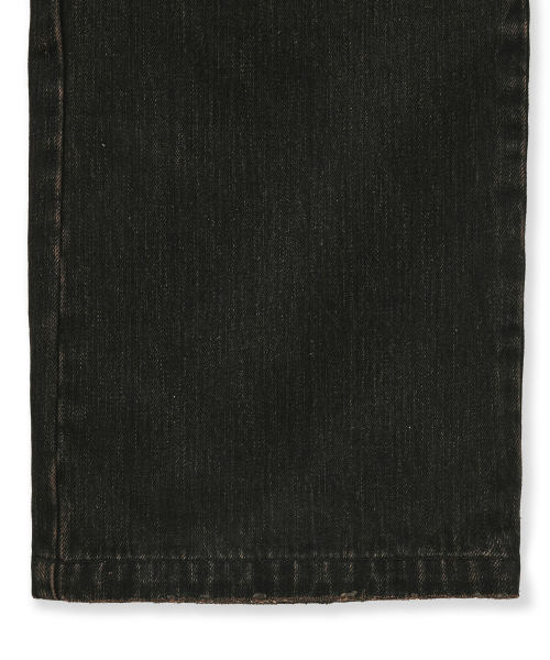 PORTERNA(ポルテナ)の「CINCH BACK CURVED JEANS-DARK BROWN(デニムパンツ・レディース・その他・MEDIUM/SMALL)」の18枚目の写真