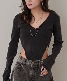 [mline]カットボディースーツ