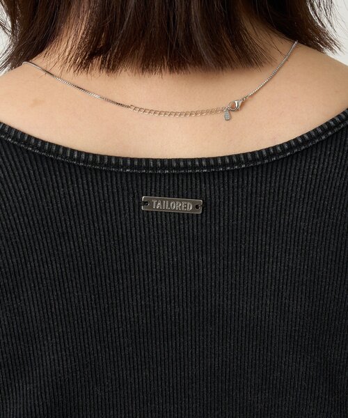 mline（エムライン）の「[mline]カットボディースーツ（Tシャツ/カットソー・レディース・ブラック/グレー・FREE）」の15枚目の写真