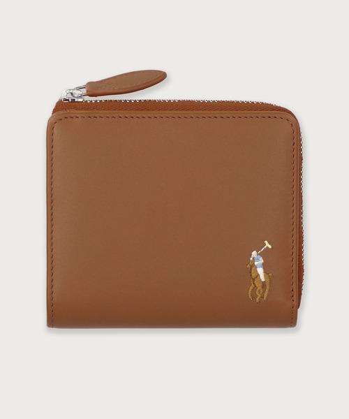マルチ カラー ポニー Lファスナーコインウォレット（財布）｜POLO