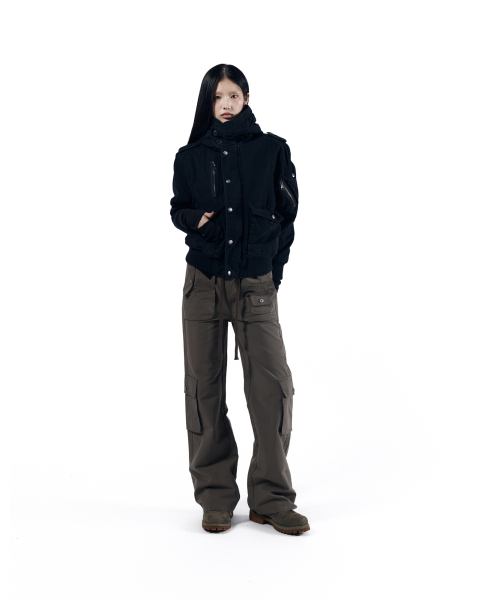 AAKAM(アーカム)の「Nova Combat Jacket (Black)(ミリタリージャケット・レディース・その他・1/2)」の8枚目の写真