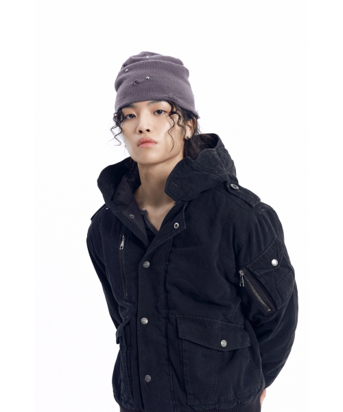 AAKAM(アーカム)の「Nova Combat Jacket (Black)(ミリタリージャケット・レディース・その他・1/2)」の12枚目の写真