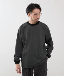 MEN'S MELROSE | マイクロボーダーロンT(Tシャツ/カットソー)