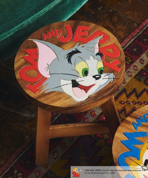niko and...（ニコアンド）の「【トムとジェリー】コラボウッドスツール（家具・レディース・その他2/その他1・0）」の2枚目の写真