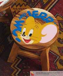 niko and... | 【トムとジェリー】コラボウッドスツール(家具)