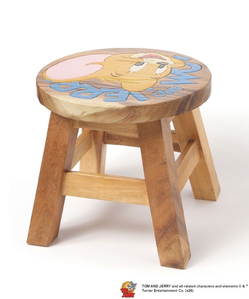 niko and...（ニコアンド）の「【トムとジェリー】コラボウッドスツール（家具・レディース・その他2/その他1・0）」の3枚目の写真