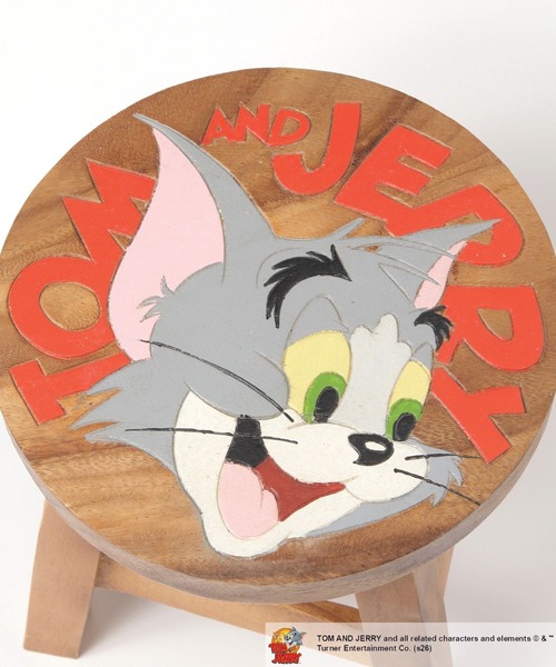 niko and...（ニコアンド）の「【トムとジェリー】コラボウッドスツール（家具・レディース・その他2/その他1・0）」の5枚目の写真