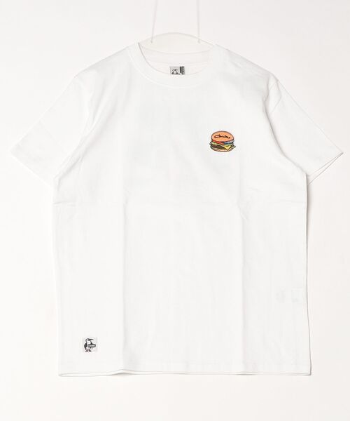CHUMS(チャムス)の「【CHUMS】Handmade Hamburger T-Shirt(Tシャツ/カットソー・メンズ・グリーン/ホワイト/ブラック・X-LARGE/LARGE/MEDIUM)」の7枚目の写真