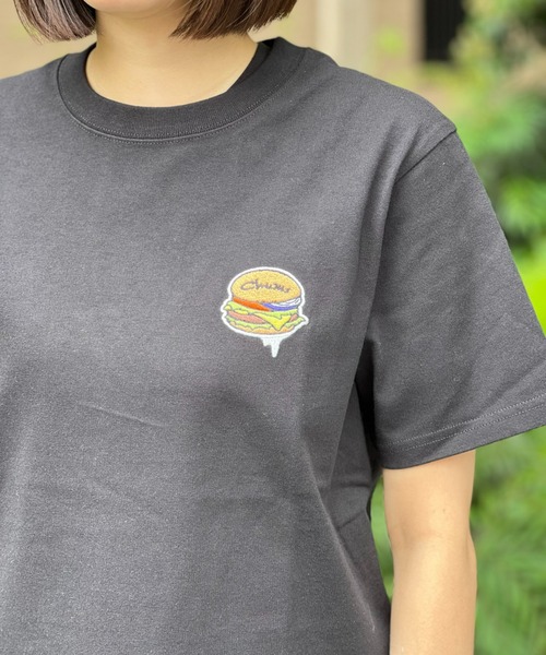 CHUMS(チャムス)の「【CHUMS】Handmade Hamburger T-Shirt(Tシャツ/カットソー・メンズ・グリーン/ホワイト/ブラック・X-LARGE/LARGE/MEDIUM)」の14枚目の写真