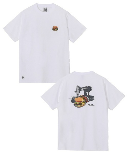 CHUMS(チャムス)の「【CHUMS】Handmade Hamburger T-Shirt(Tシャツ/カットソー・メンズ・グリーン/ホワイト/ブラック・X-LARGE/LARGE/MEDIUM)」の19枚目の写真