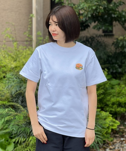 CHUMS(チャムス)の「【CHUMS】Handmade Hamburger T-Shirt(Tシャツ/カットソー・メンズ・グリーン/ホワイト/ブラック・X-LARGE/LARGE/MEDIUM)」の10枚目の写真