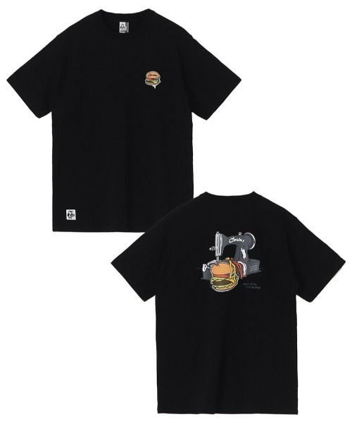 CHUMS(チャムス)の「【CHUMS】Handmade Hamburger T-Shirt(Tシャツ/カットソー・メンズ・グリーン/ホワイト/ブラック・X-LARGE/LARGE/MEDIUM)」の21枚目の写真