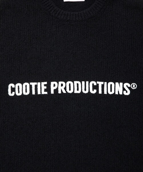 COOTIE PRODUCTIONS（クーティープロダクションズ）の「N/C Boucle Knit Crew（ニット/セーター・メンズ・ブラック・MEDIUM/SMALL/LARGE/X-LARGE）」の6枚目の写真