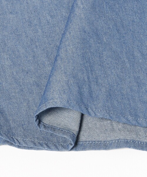 BEAMS HEART（ビームスハート）の「2WAY シャーリング リボンブラウス（シャツ/ブラウス・レディース・ブラック/ブルー/ホワイト・FREE）」の10枚目の写真