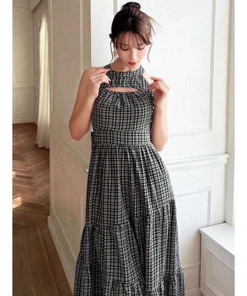 RESEXXY（リゼクシー）の「バストオープンティアードワンピース（ワンピース・レディース・ホワイト/ブラック/その他1/イエロー・FREE）」の11枚目の写真