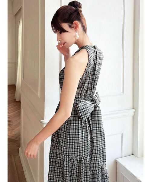 RESEXXY（リゼクシー）の「バストオープンティアードワンピース（ワンピース・レディース・ホワイト/ブラック/その他1/イエロー・FREE）」の10枚目の写真