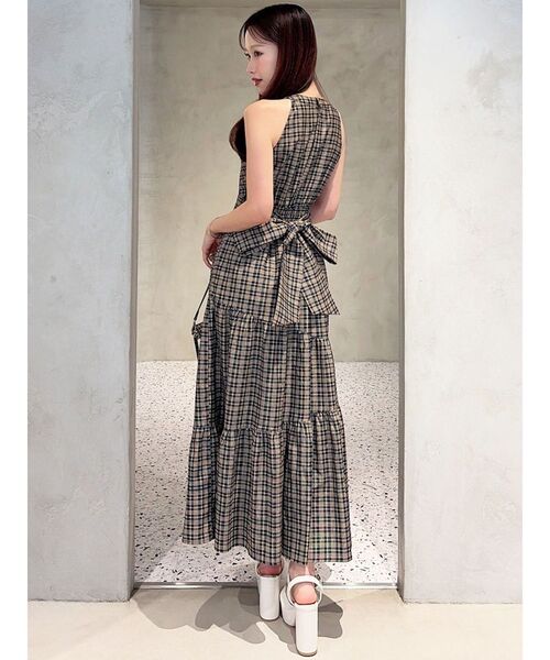 RESEXXY（リゼクシー）の「バストオープンティアードワンピース（ワンピース・レディース・ホワイト/ブラック/その他1/イエロー・FREE）」の21枚目の写真