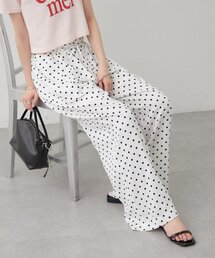 mystic | ドットWベルトパンツ(その他パンツ)