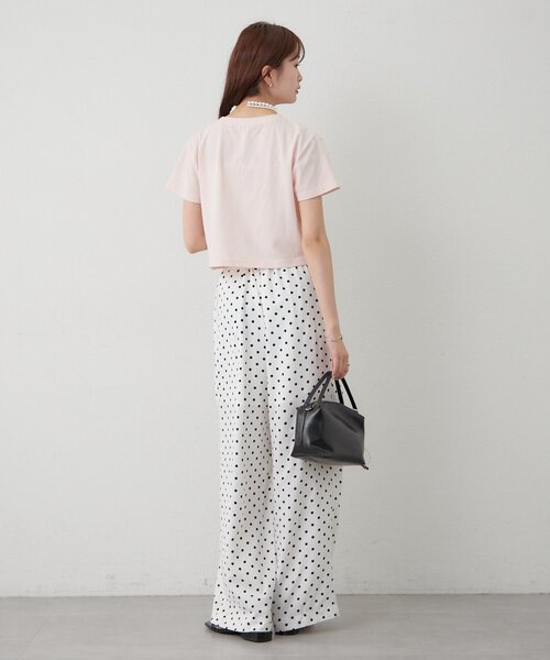 mystic（ミスティック）の「ドットWベルトパンツ（その他パンツ・レディース・ブラック/オフホワイト・1/2/0）」の14枚目の写真