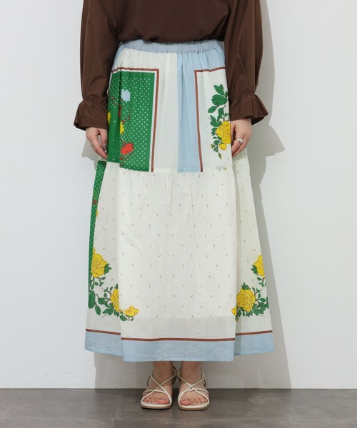 KILKI(キルキー)の「kilki スカーフプリントスカート(スカート・レディース・B/A・ONESIZE)」の15枚目の写真