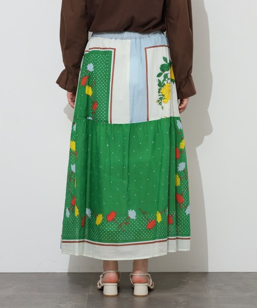 KILKI(キルキー)の「kilki スカーフプリントスカート(スカート・レディース・B/A・ONESIZE)」の17枚目の写真