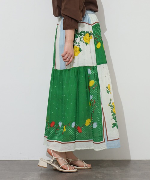 KILKI(キルキー)の「kilki スカーフプリントスカート(スカート・レディース・B/A・ONESIZE)」の5枚目の写真