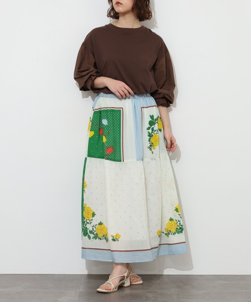 KILKI(キルキー)の「kilki スカーフプリントスカート(スカート・レディース・B/A・ONESIZE)」の8枚目の写真