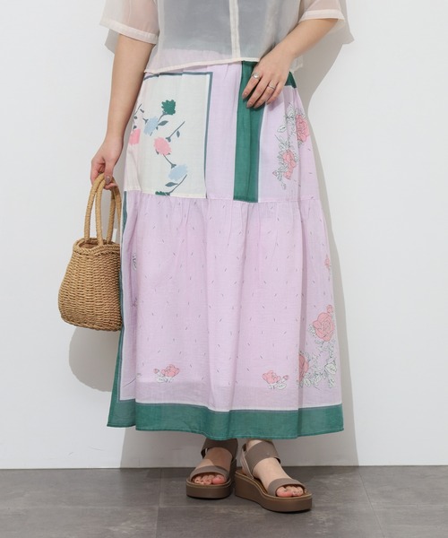 KILKI(キルキー)の「kilki スカーフプリントスカート(スカート・レディース・B/A・ONESIZE)」の9枚目の写真