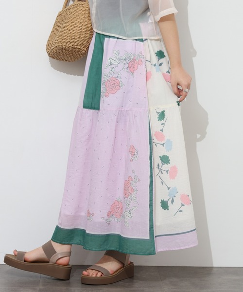 KILKI(キルキー)の「kilki スカーフプリントスカート(スカート・レディース・B/A・ONESIZE)」の12枚目の写真