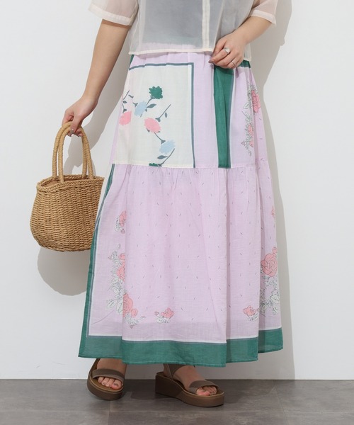 KILKI(キルキー)の「kilki スカーフプリントスカート(スカート・レディース・B/A・ONESIZE)」の10枚目の写真