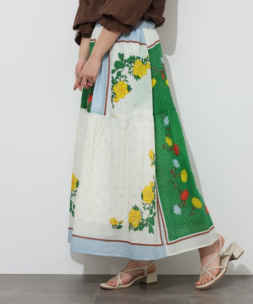 KILKI(キルキー)の「kilki スカーフプリントスカート(スカート・レディース・B/A・ONESIZE)」の6枚目の写真