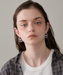 NOJESS（ノジェス）の「シルバーフラワーピアス（ピアス（片耳用））」