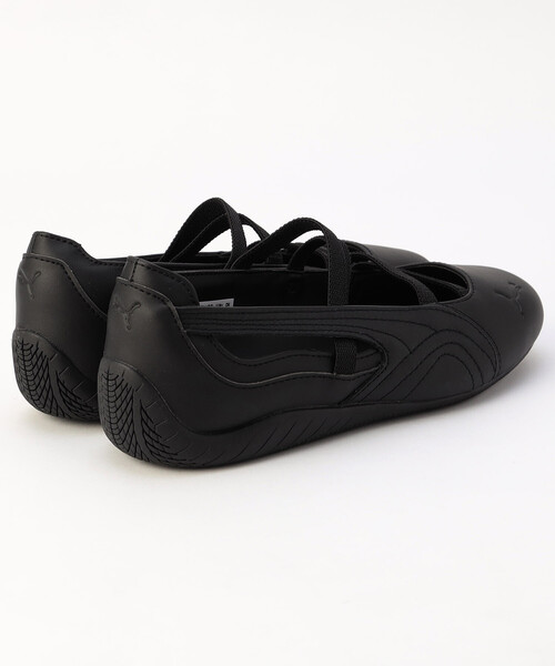 FREAK'S STORE（フリークスストア）の「PUMA/プーマ SPEEDCAT BALLET LEATHER WOMENS[23.5cm～24.5cm展開]/スピードキャットバレエ レザー（スニーカー・レディース・ブラック/ホワイト・23.5cm/24.0cm/24.5cm）」の6枚目の写真