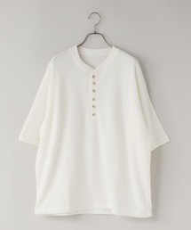 LOWRYS FARM | 【LFM(U)】ワッフルヘンリーネックＴＳＳ　 667847(Tシャツ/カットソー)