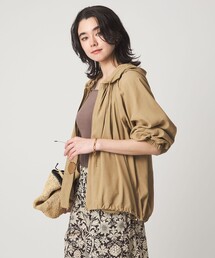 green label relaxing（グリーンレーベルリラクシング）の「シアー フーディ ブルゾン マシンウォッシャブル UVカット 通気性（ブルゾン）」