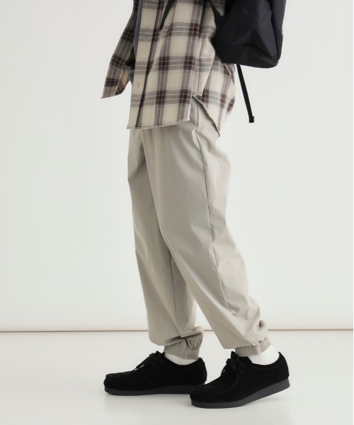 CAMP7(キャンプセブン)の「【CAMP7】アクティブジョガーパンツ (接触冷感 / 耐久撥水 / 耐摩耗)(その他パンツ・メンズ・ベージュ/ダークグレー/ブラック・S/M/L/XL)」の5枚目の写真