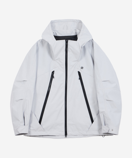 KALAPATTHAR(カラパタール)の「3Layer Hidden Pocket Hooded Jacket - LIGHT GRAY(パーカー・メンズ・その他・MEDIUM/LARGE)」の4枚目の写真