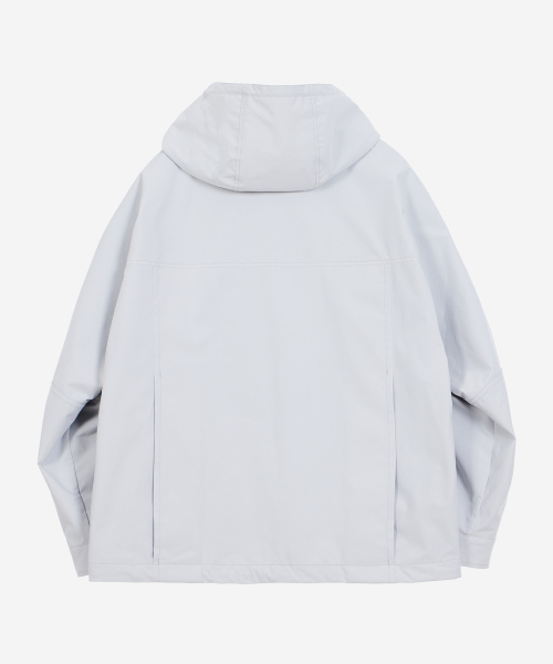KALAPATTHAR(カラパタール)の「3Layer Hidden Pocket Hooded Jacket - LIGHT GRAY(パーカー・メンズ・その他・MEDIUM/LARGE)」の5枚目の写真