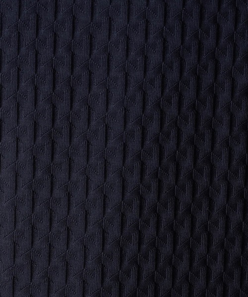 NICOLE CLUB FOR MEN(ニコルクラブフォーメン)の「リンクスジャカードスキッパーポロシャツ(ポロシャツ・メンズ・ブラック/オフホワイト/ブルー系/ネイビー・XX-LARGE/X-LARGE/LARGE/MEDIUM)」の19枚目の写真