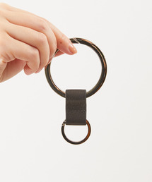 And A（アンドエー）の「ITTI イッチ / CRISTY RING RING DIPLONUDE クリスティリングリング ディプロレザー 牛革 / ITTI-GOODS-003-DN（キーホルダー）」